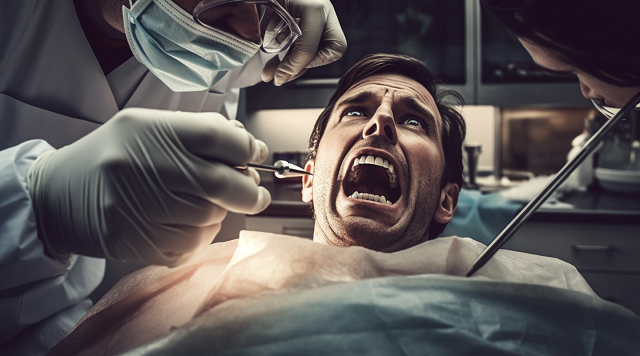 wyrwanie zęba przez dentystę